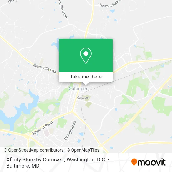 Xfinity Store by Comcast map