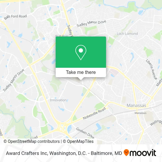Award Crafters Inc map