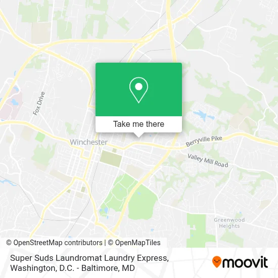 Super Suds Laundromat Laundry Express map