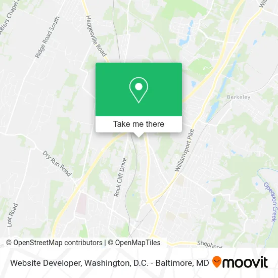 Website Developer map