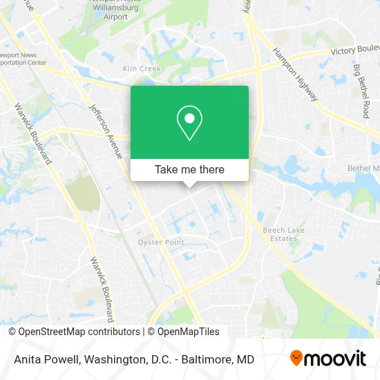 Anita Powell map