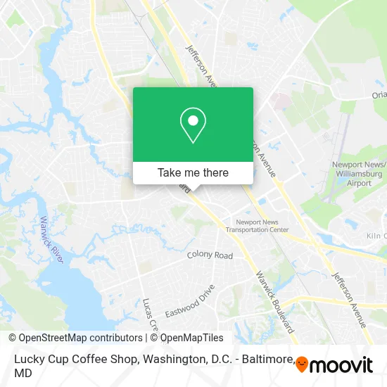 Lucky Cup Coffee Shop map