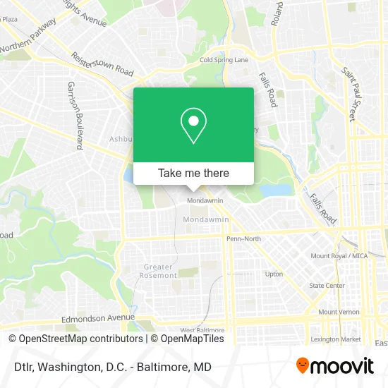 Dtlr map