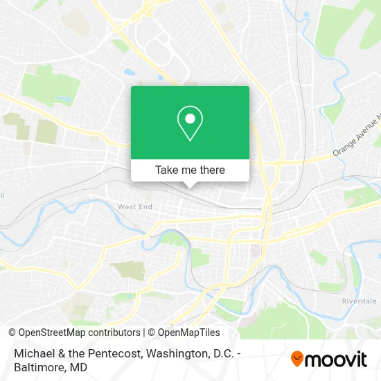 Michael & the Pentecost map