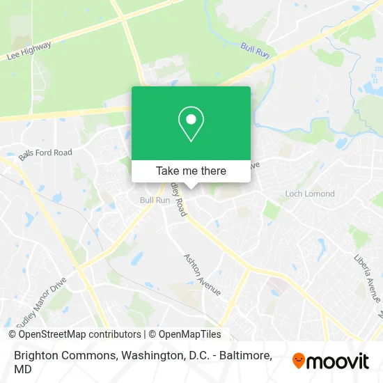 Brighton Commons map