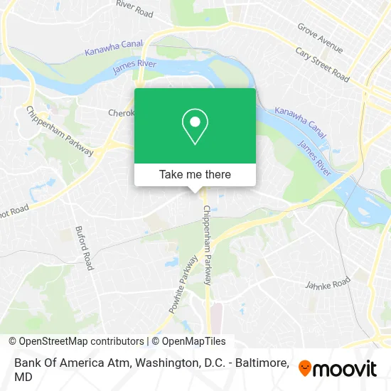 Bank Of America Atm map