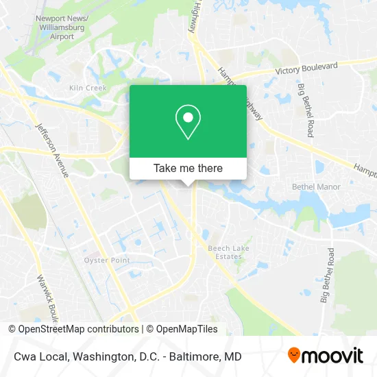 Cwa Local map