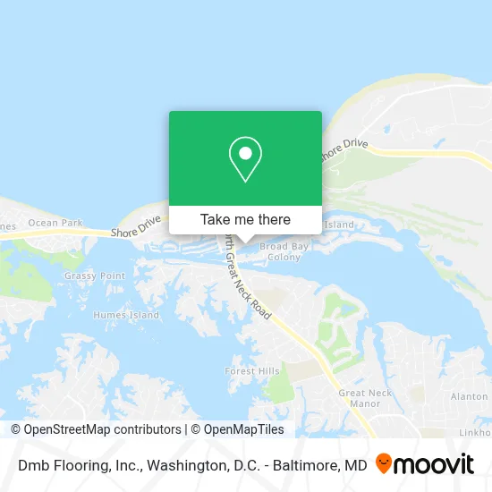 Dmb Flooring, Inc. map