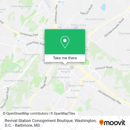 Revival Station Consignment Boutique map