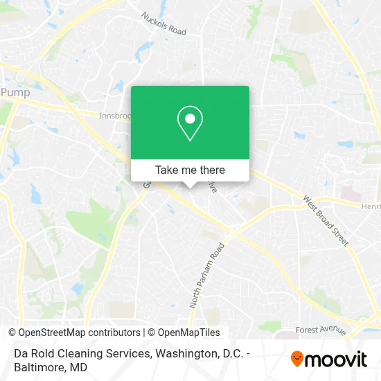 Da Rold Cleaning Services map