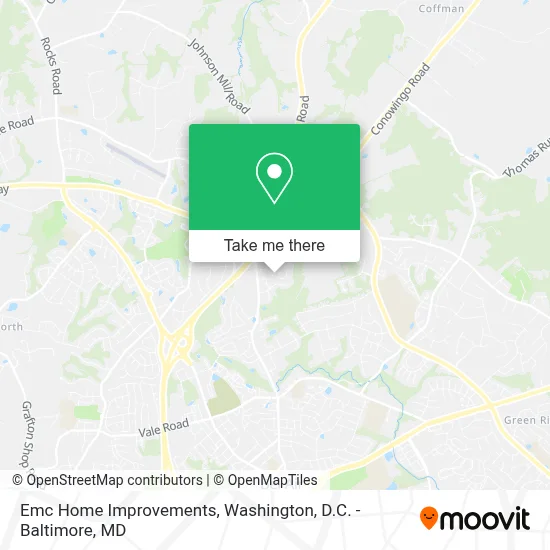 Emc Home Improvements map