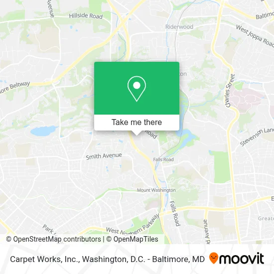 Carpet Works, Inc. map