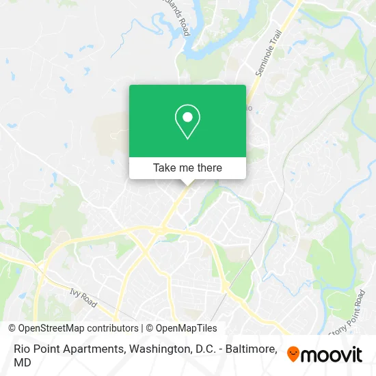 Rio Point Apartments map