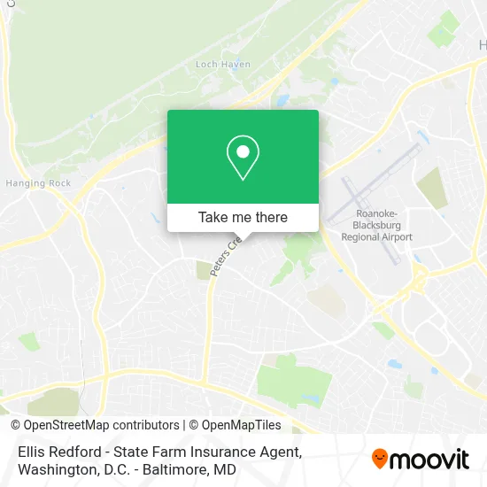 Ellis Redford - State Farm Insurance Agent map