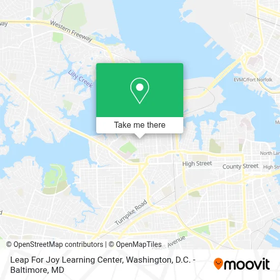 Leap For Joy Learning Center map