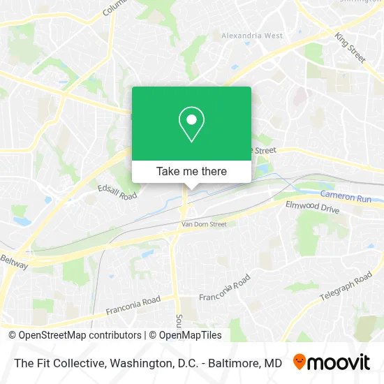 The Fit Collective map