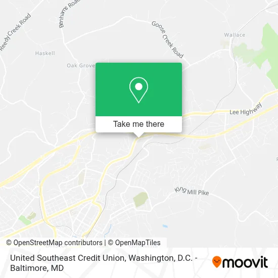 United Southeast Credit Union map