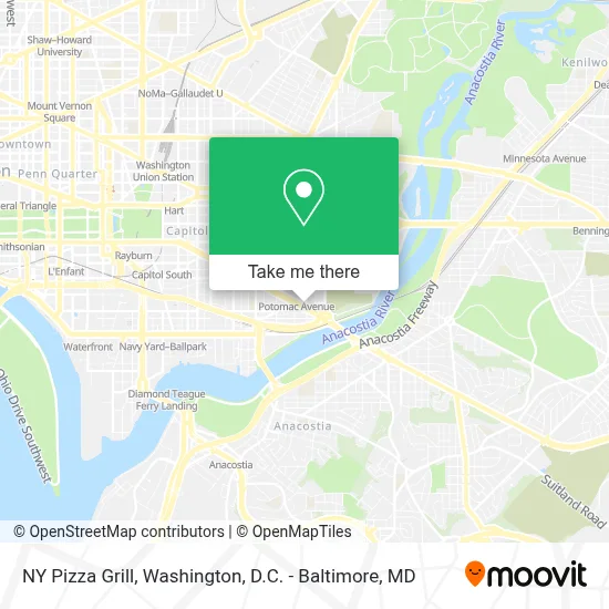 NY Pizza Grill map