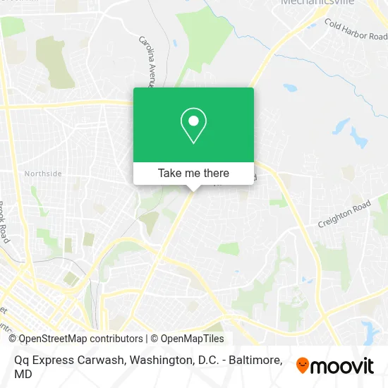 Qq Express Carwash map