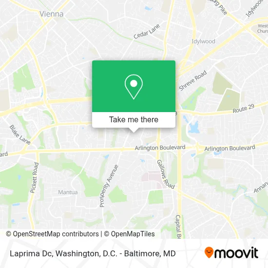 Laprima Dc map