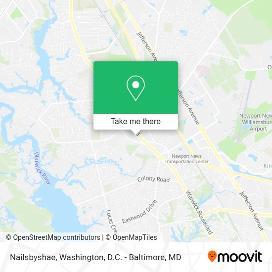 Nailsbyshae map