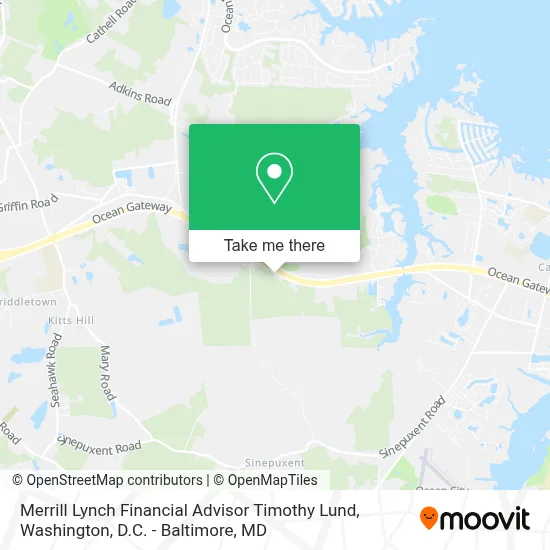 Merrill Lynch Financial Advisor Timothy Lund map