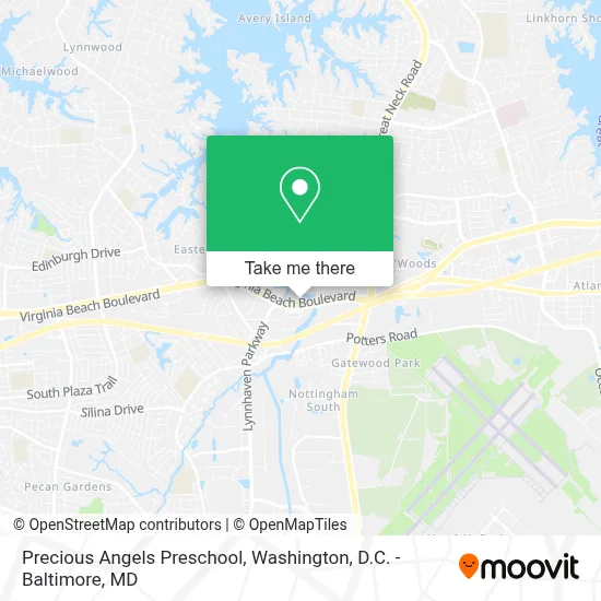 Precious Angels Preschool map