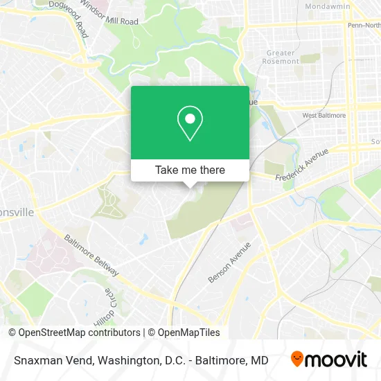 Snaxman Vend map
