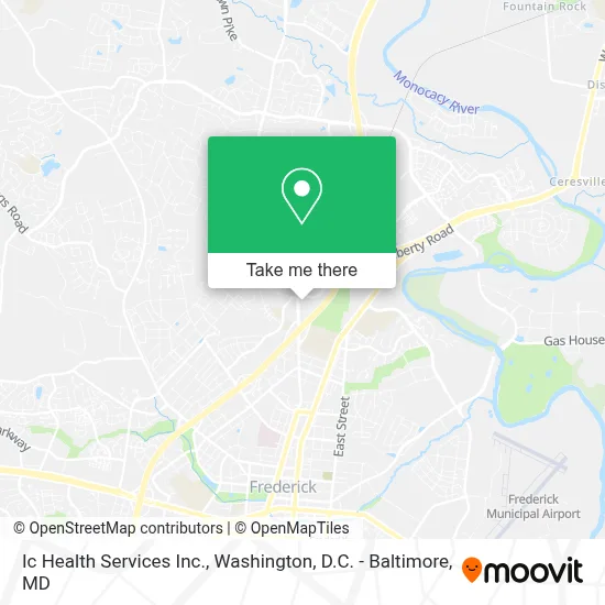 Ic Health Services Inc. map