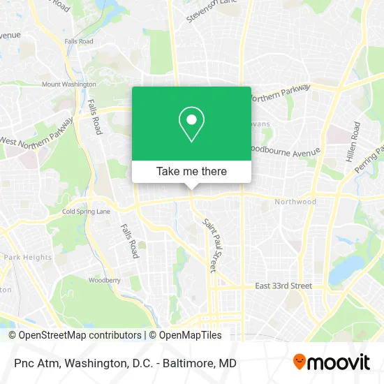 Pnc Atm map