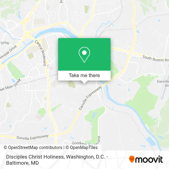 Disciples Christ Holiness map