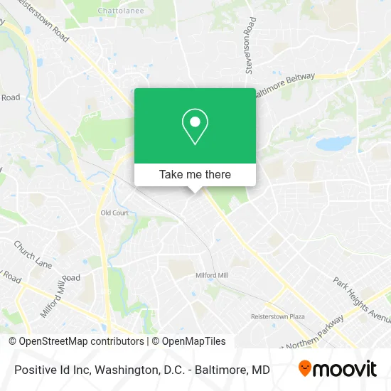 Positive Id Inc map