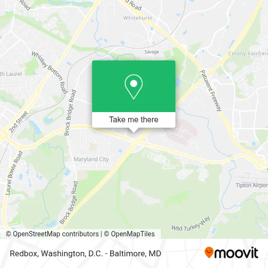 Redbox map
