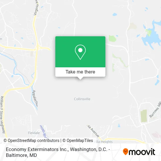 Economy Exterminators Inc. map