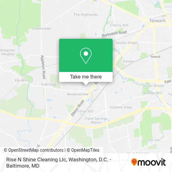 Rise N Shine Cleaning Llc map