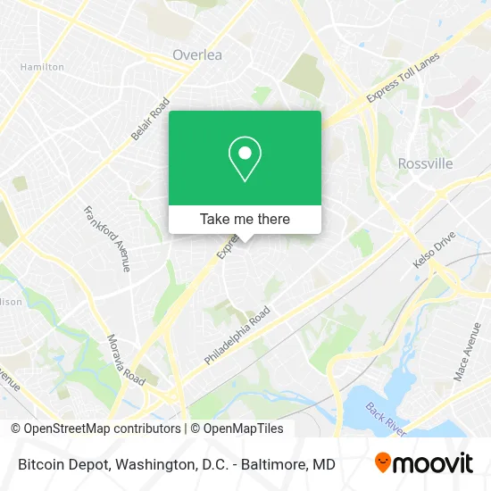 Bitcoin Depot map