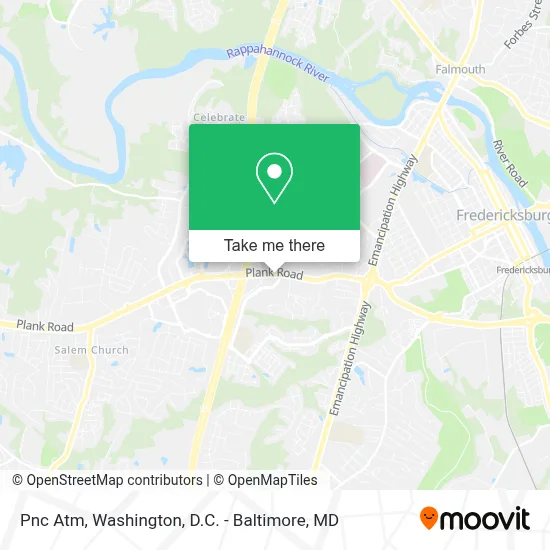 Pnc Atm map