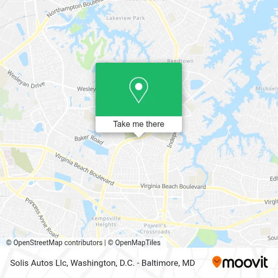 Solis Autos Llc map