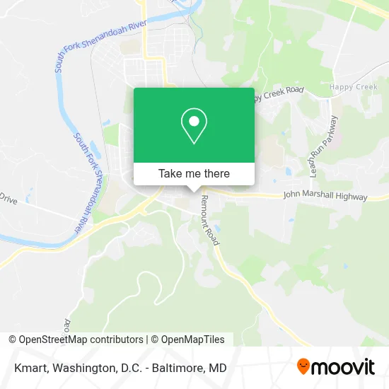 Kmart map