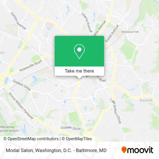 Modal Salon map