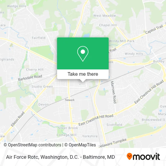 Air Force Rotc map