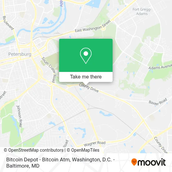 Bitcoin Depot - Bitcoin Atm map