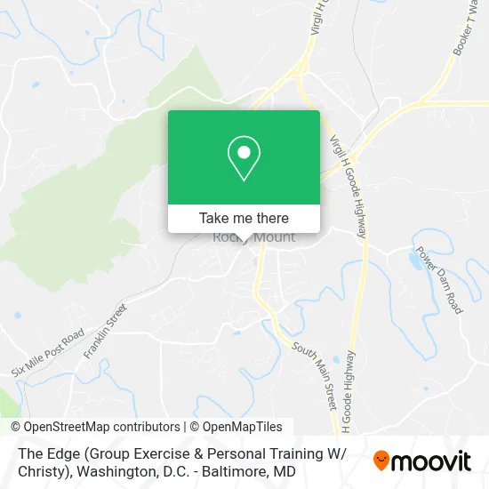 The Edge (Group Exercise & Personal Training W/ Christy) map