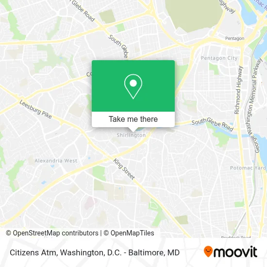 Citizens Atm map