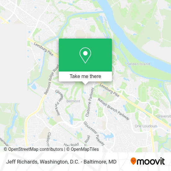 Jeff Richards map