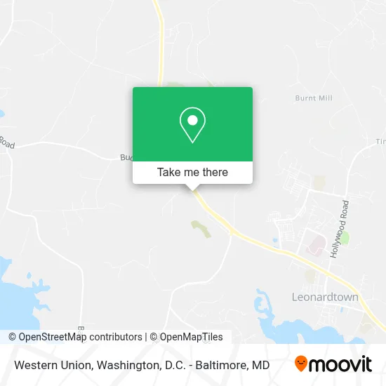 Western Union map