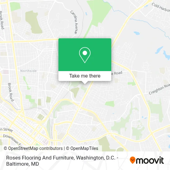 Roses Flooring And Furniture map
