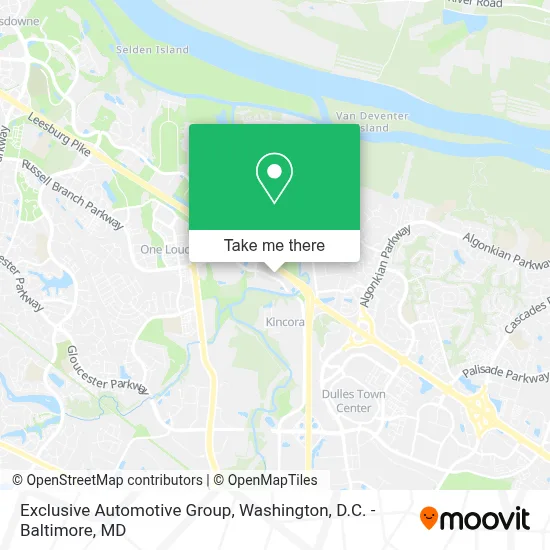 Exclusive Automotive Group map