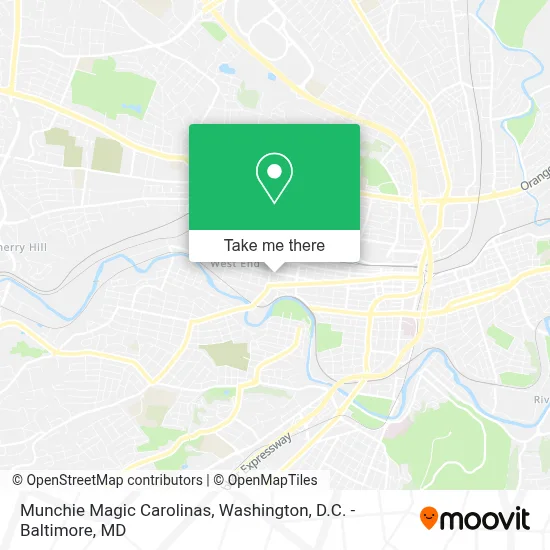 Munchie Magic Carolinas map