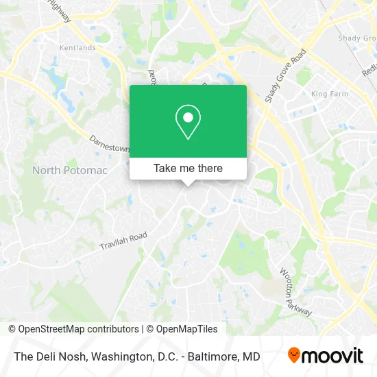 The Deli Nosh map